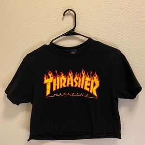 Thrasher crop top